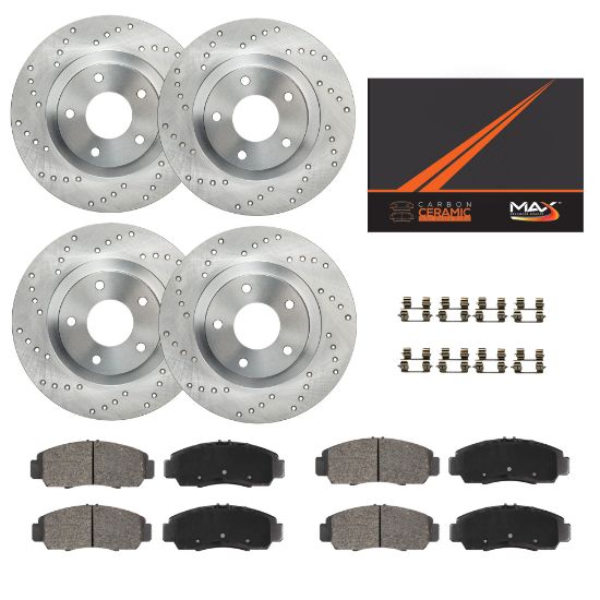 Picture of STYLEMAX SERIES FRONT + REAR BRAKE KIT - KT069523