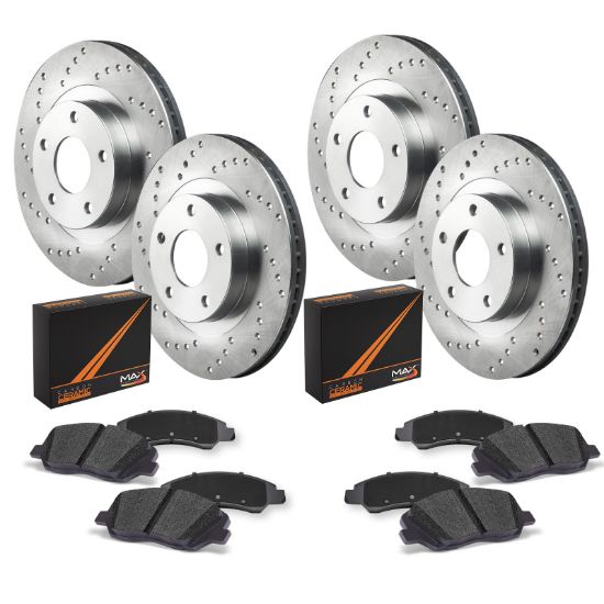 Picture of STYLEMAX SERIES FRONT + REAR BRAKE KIT - KT204623